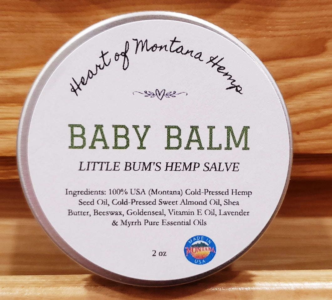 Baby Balm - 100% Safe, All Natural Ingredients
